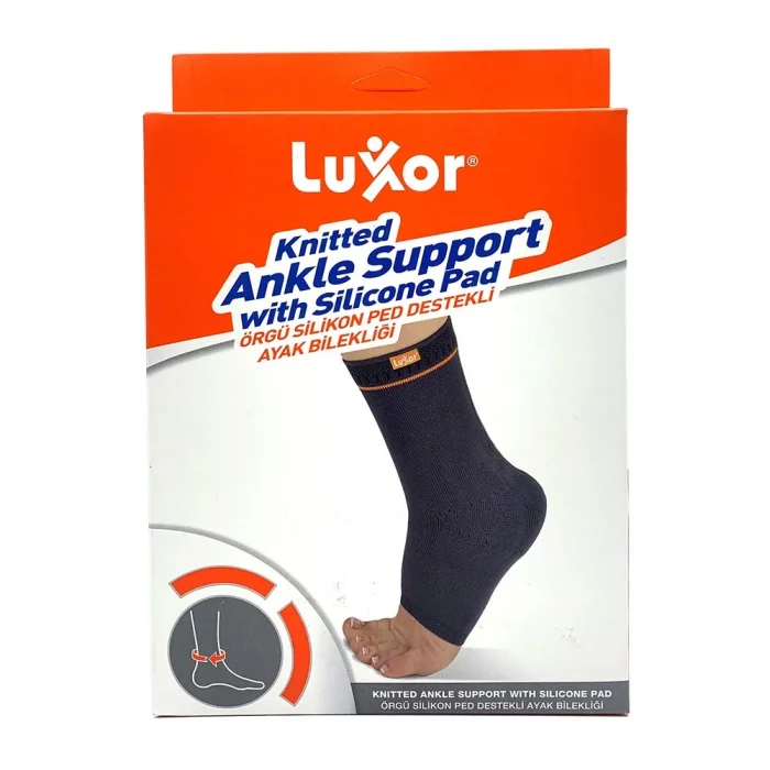 Luxor Örgü Silikon Ped Destek Ayak Bilekliği - Medium 105