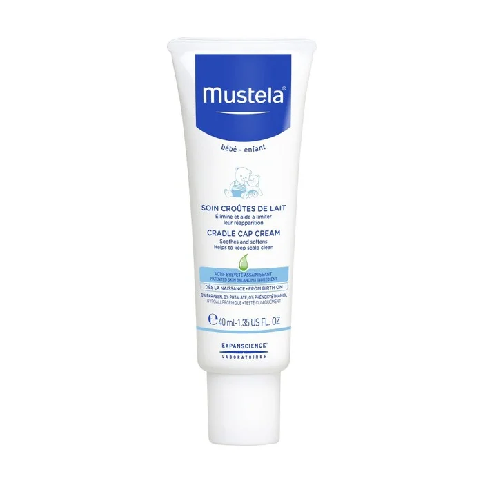 Mustela Cradle Cap Cream 40 ml - Saç Pullanmalarına Karşı Bakım Kremi