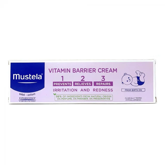 Mustela Vitamin Barrier 1.2.3 Pişik Kremi 100 ml