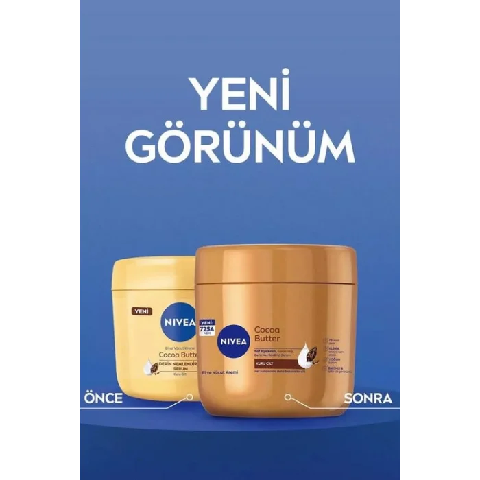 Nivea Cocoa Butter El Ve Vücut Bakım Kremi 400 ml
