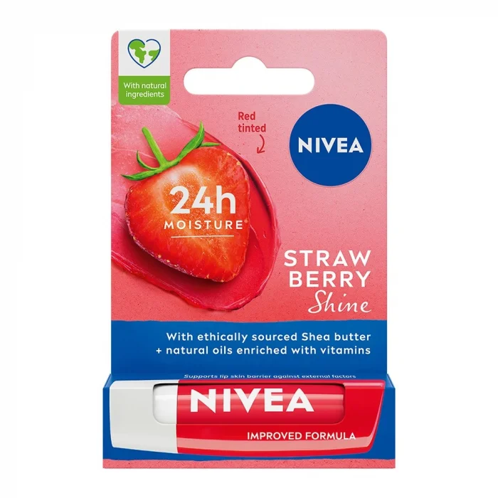 Nivea Lip Stick Çilek 24 Saat Nem