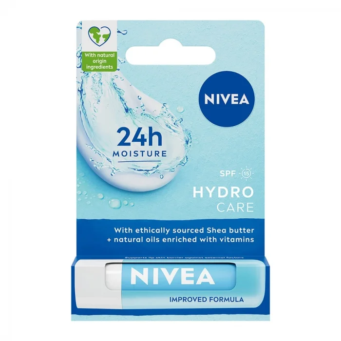 Nivea Lip Stick Hydro Care SPF15 24 Saat Nem