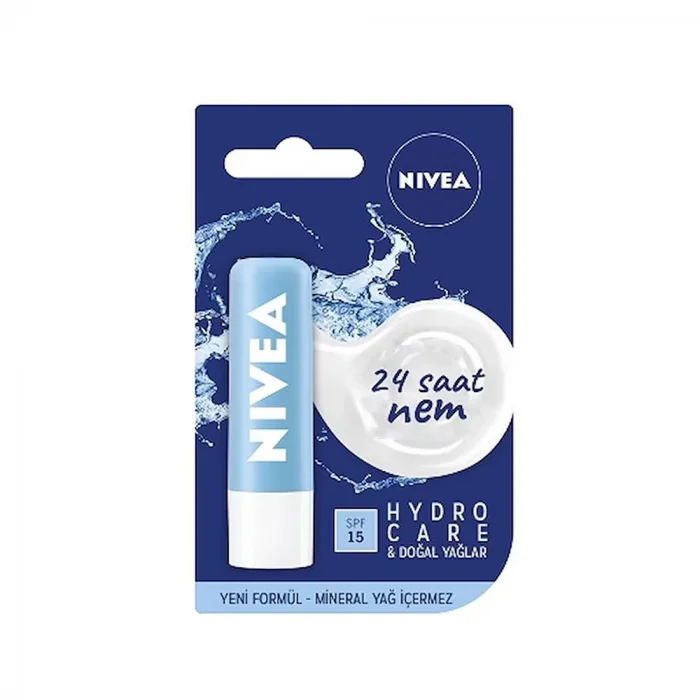 Nivea Lip Stick Hydro Care SPF15 24 Saat Nem - Eski Ambalaj