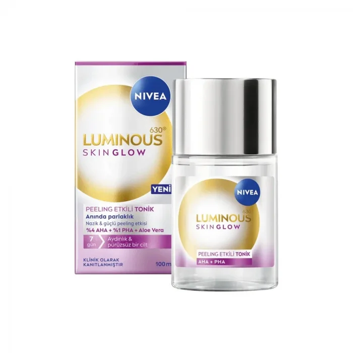 Nivea Luminos Skin Glow Peeling Etkili Tonik 100 ml