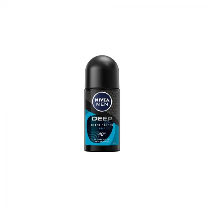 Nivea Roll-On Deep Beat Aktif Karbon Erkek 50 ml