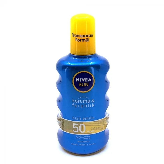 Nivea Sun Koruma  Ferahlık Transparan Güneş Spreyi SPF50 200 ml