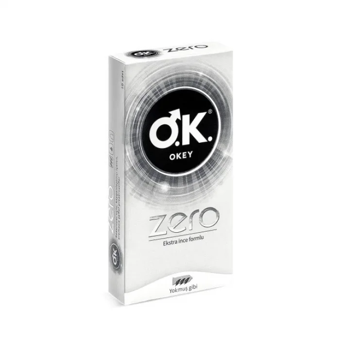 Okey Zero Ekstra İnce Formlu Prezervatif 10lu