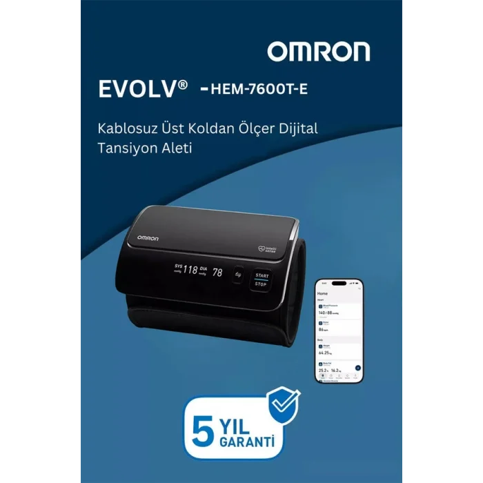Omron Evolv HEM-7600T-E Koldan Dijital Tansiyon Aleti