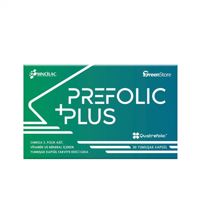 Prefolic Plus 30 Yumuşak Kapsül