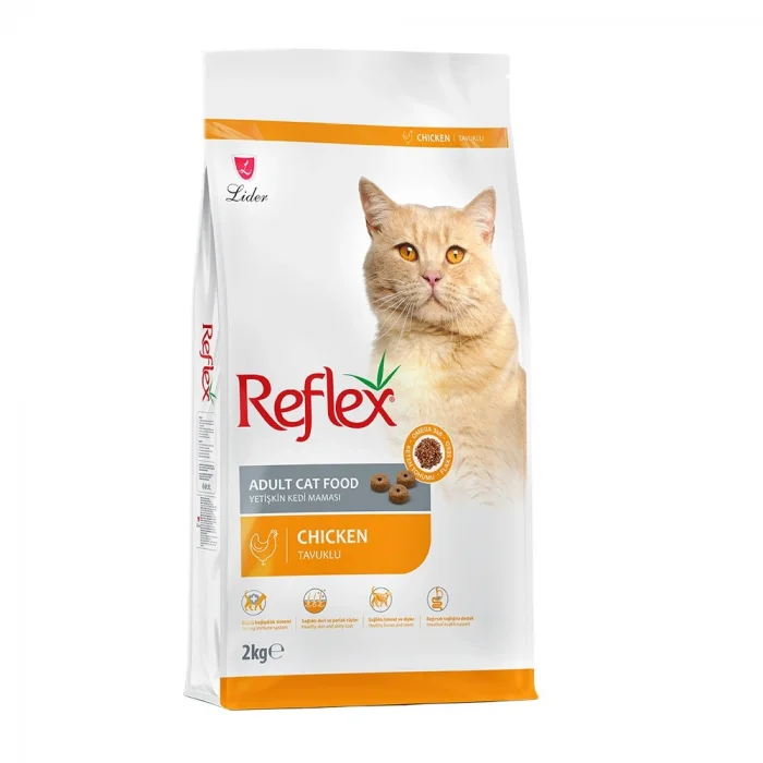 Reflex Tavuklu Yetişkin Kedi Maması 2 kg