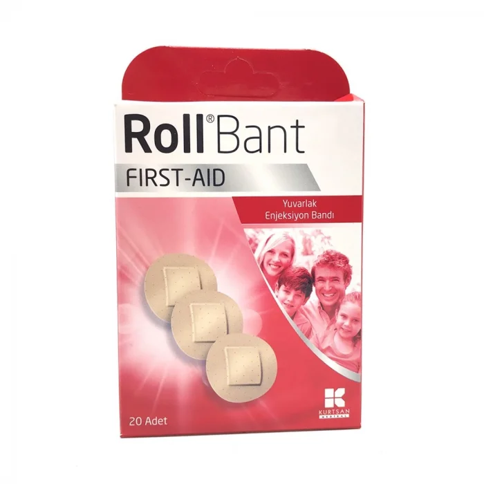 Roll Bant First Aid Enjeksiyon Bandı 20li