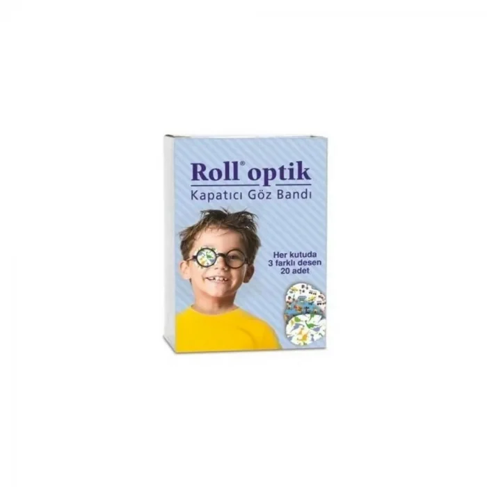 Roll Optik Göz Bandı Erkek 20li