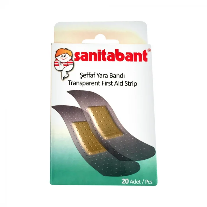 Sanitabant Şeffaf Yara Bandı 20li (610)