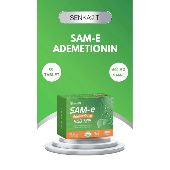 Senkavit S-adenozil Metiyonin Sam-e 60 Tablet