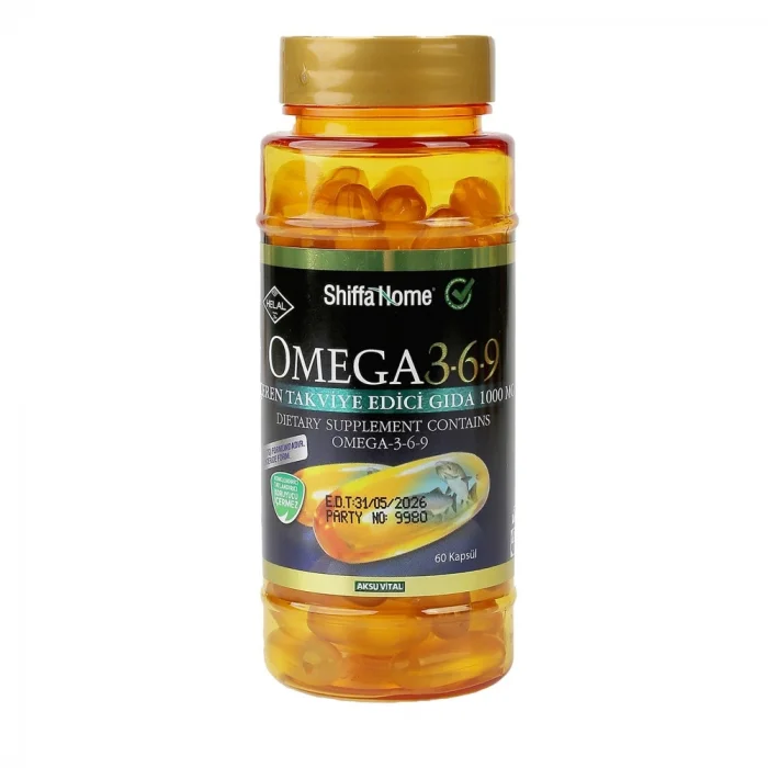 Shiffa Home Omega 3-6-9 1000 mg 60 Kapsül