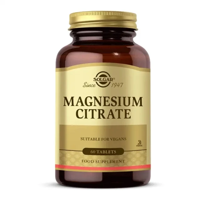 Solgar Magnesium Citrate 200 mg 60 Tablet