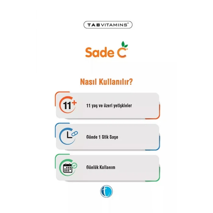 Tab İlaç Sade-C CVitamini 30 Şase