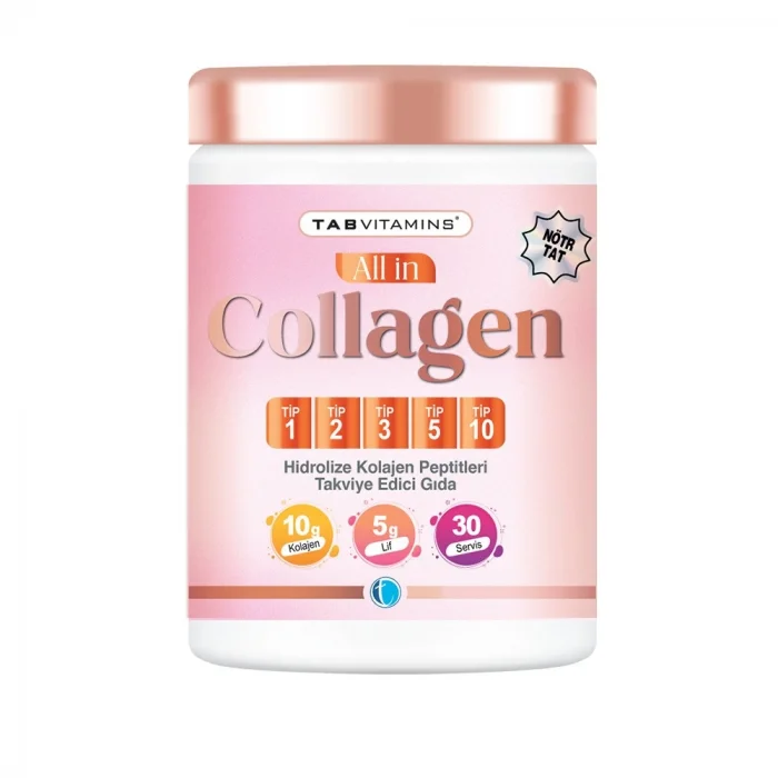 Tabvitamins All in Collagen 1-2-3-5-10 Tip 503 gr