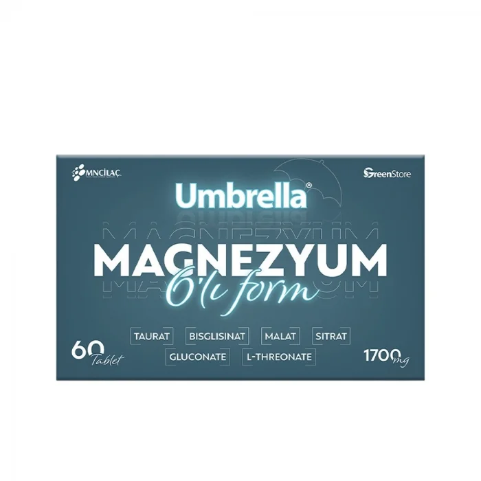 Umbrella Magnezyum 6lı Form