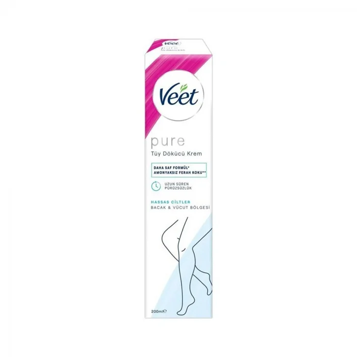 Veet Pure Tüy Dökücü Krem Hassas Ciltler İçin 200 ml