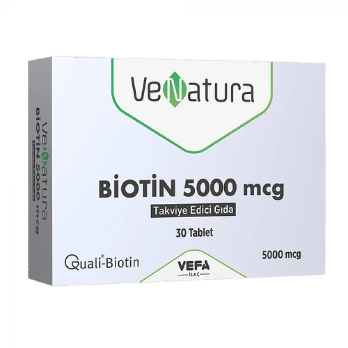 Venatura Biotin 5000 mcg 30 Tablet