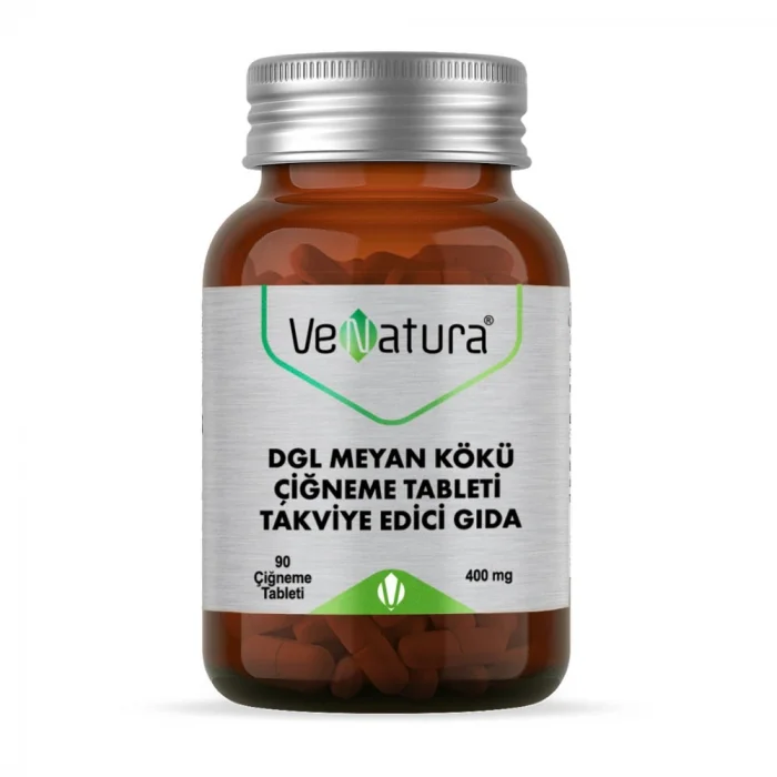 VeNatura Dgl Meyan Kökü 90 Çiğneme Tablet