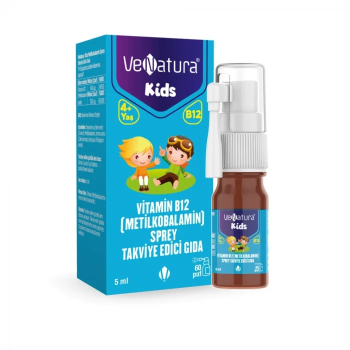 Venatura Kids Metilkobalamin Sprey 5 ml 60 Puff
