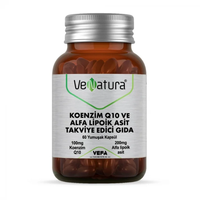 Venatura Koenzim Q10  Alfa Lipoik Asit 60 Kapsül