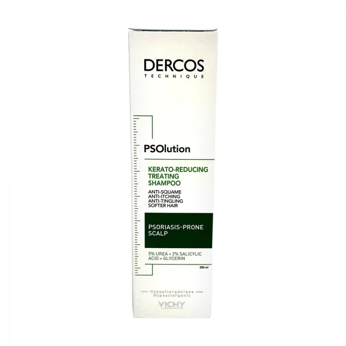 Vichy Dercos Psolution Pullanmaya Karşı Soyucu Etki Gösteren Saç Bakım Şampuanı 200 ml