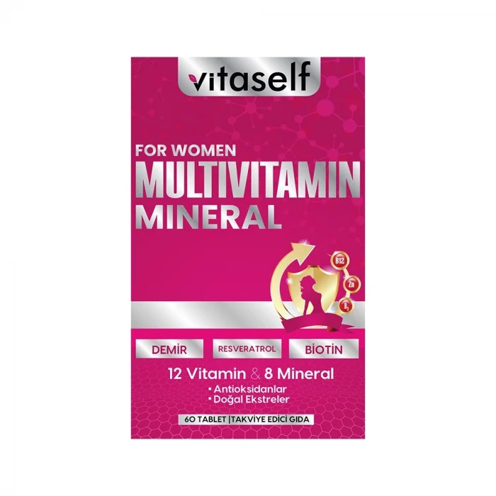 Vitaself Multivitamin For Women 60 Tablet