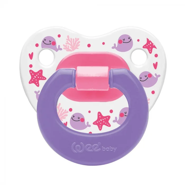 Wee Baby Desenli Damaklı Emzik 834 No: 2