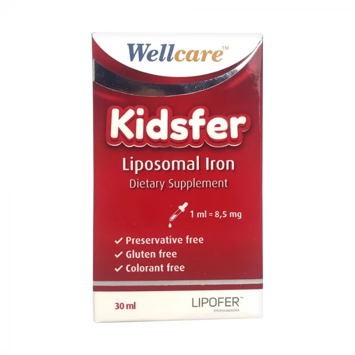 Wellcare Kidsfer Mikroenkapsule Demir Damla 30 ml