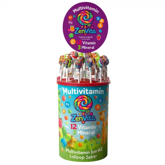 Zenvita Vitaminli Lolipop 150li