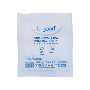 B-Good Steril Spanç gaz kompres hidrofil  30x80 cm