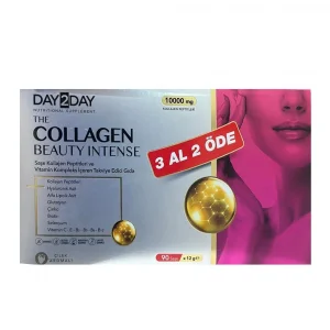 Day2Day The Collagen Beauty Çilek Aromalı 10000 mg 30 Saşe - 3 Al 2 Öde
