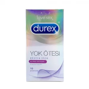 Durex Yok Ötesi Ultra Kaygan 10lu Prezervatif