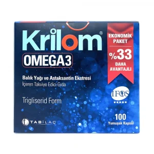Krilom Omega-3 100 Yumuşak Kapsül