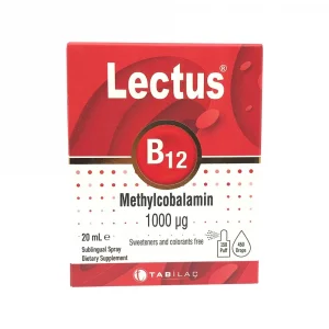 Lectus Metilkobalamin B12 Dilaltı Sprey 20 ml