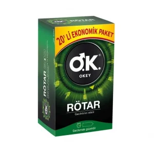 Okey Rötar Prezervatif Ekonomik 20li