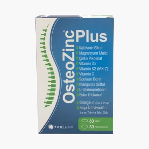 Osteozinc Plus Calcium 60 Tablet + 30 Yumuşak Kapsül