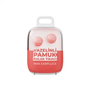 Otifleks Vazelinli Pamuklu Kulak Tıkacı 4lü