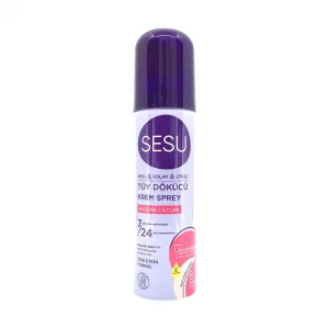 Sesu Tüy Dökücü Krem Sprey 150 ml - Hasas Ciltler