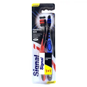 Signal Dis Firçasi Performance Black 1+1