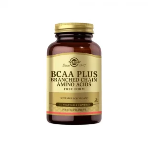 Solgar BCAA Plus 50 Vegetable Capsules