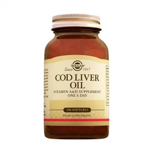Solgar Cod Liver Oil 100 Kapsül