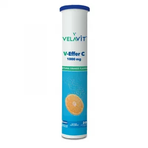 Velavit V-Effer C 1000 mg 20 Efervesan Tablet