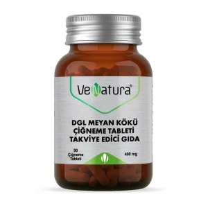 VeNatura Dgl Meyan Kökü 90 Çiğneme Tablet