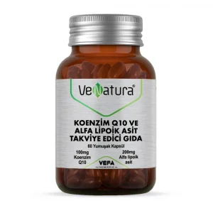 Venatura Koenzim Q10  Alfa Lipoik Asit 60 Kapsül