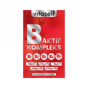 Vitaself B Aktif Kompleks 60 Kapsül