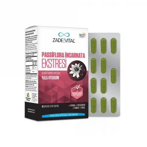 Zade Vital Passiflora 30 Kapsül